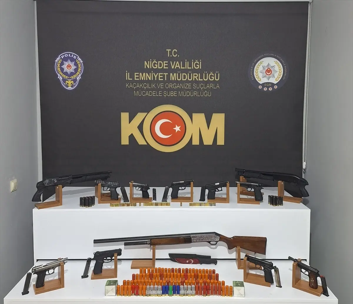 Niğde\'de Ruhsatsız Silah Operasyonu