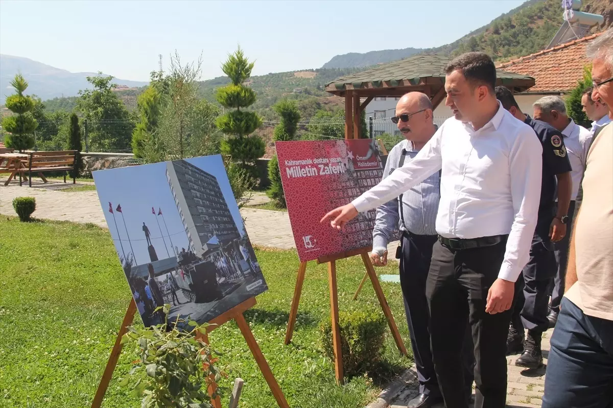 Oğuzlar\'da 15 Temmuz Resim Sergisi