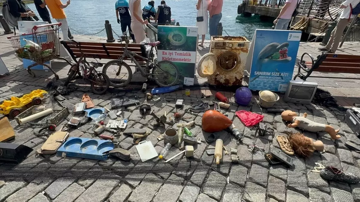 Ortaköy\'de Su Altı Temizliği Yapıldı