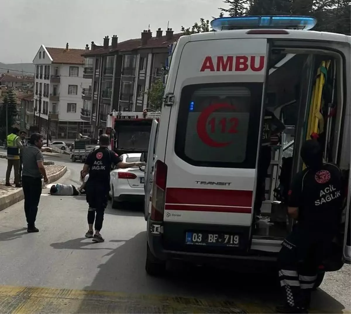 Afyonkarahisar\'da Kaza: Temizlik İşçisinin Ayağı Koptu