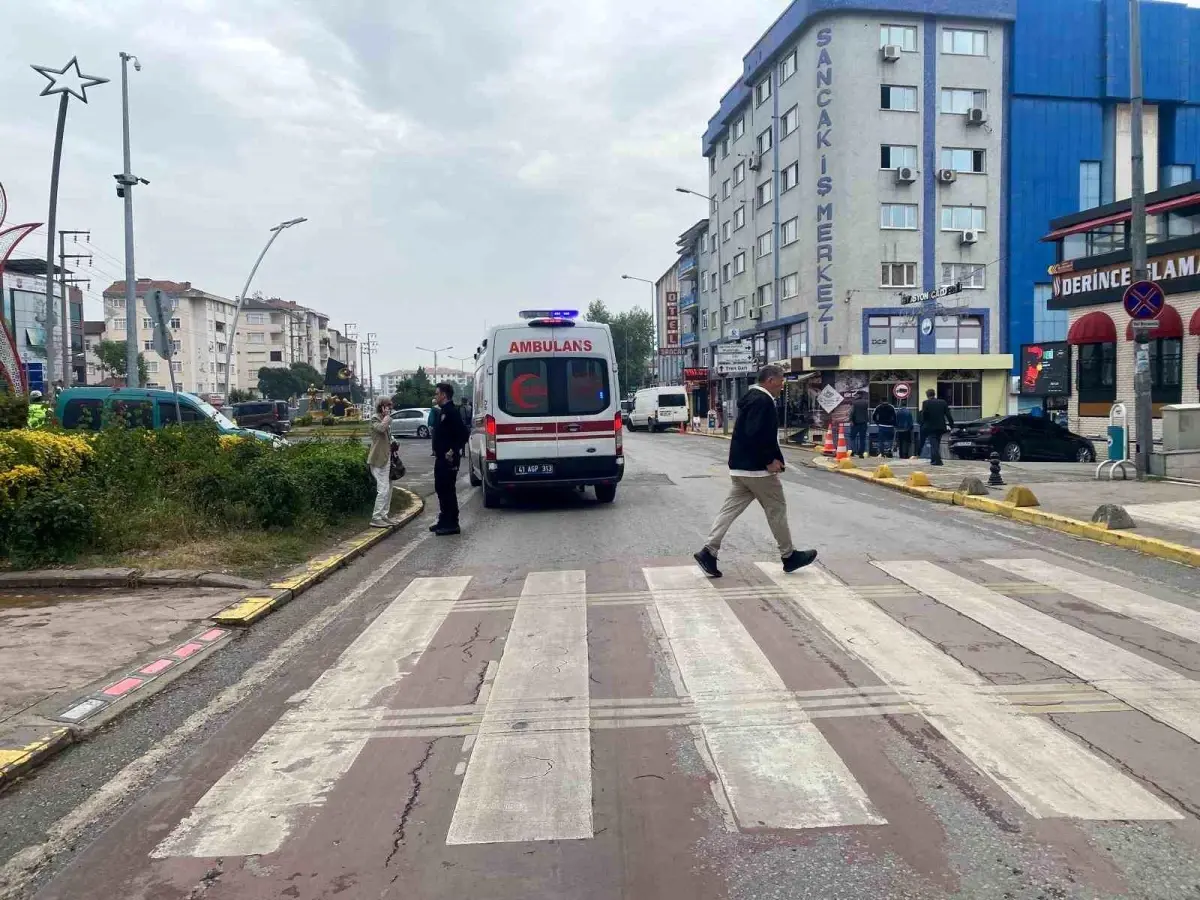 Kocaeli\'de Yaya Kazası