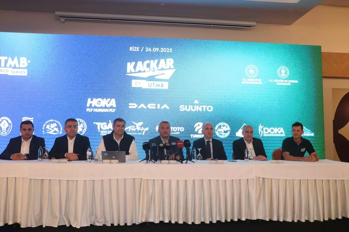 Rize\'de UTMB Dünya Serisiyle Spor Turizmi Hamlesi