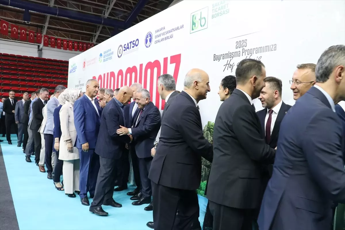 Sakarya\'da Bayramlaşma Töreni