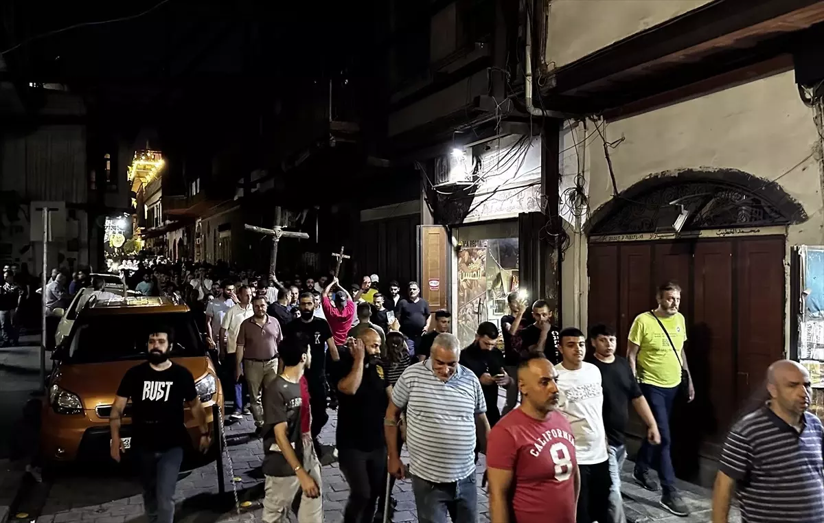 Şam\'da Protesto: Adalet Talebi
