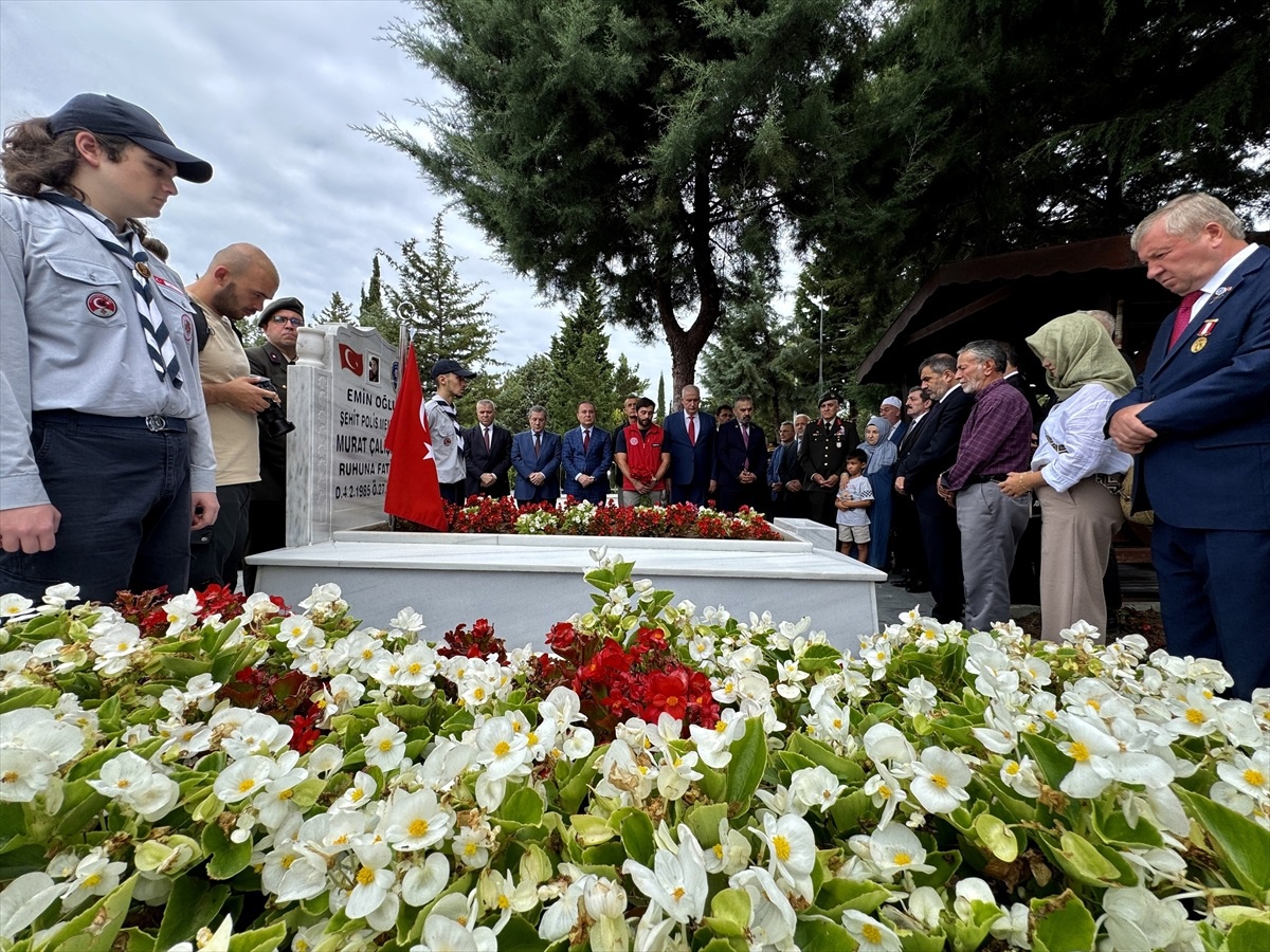 Samsun\'da 30 Ağustos Zafer Bayramı etkinlikleri kapsamında şehitlikler ziyaret edildi