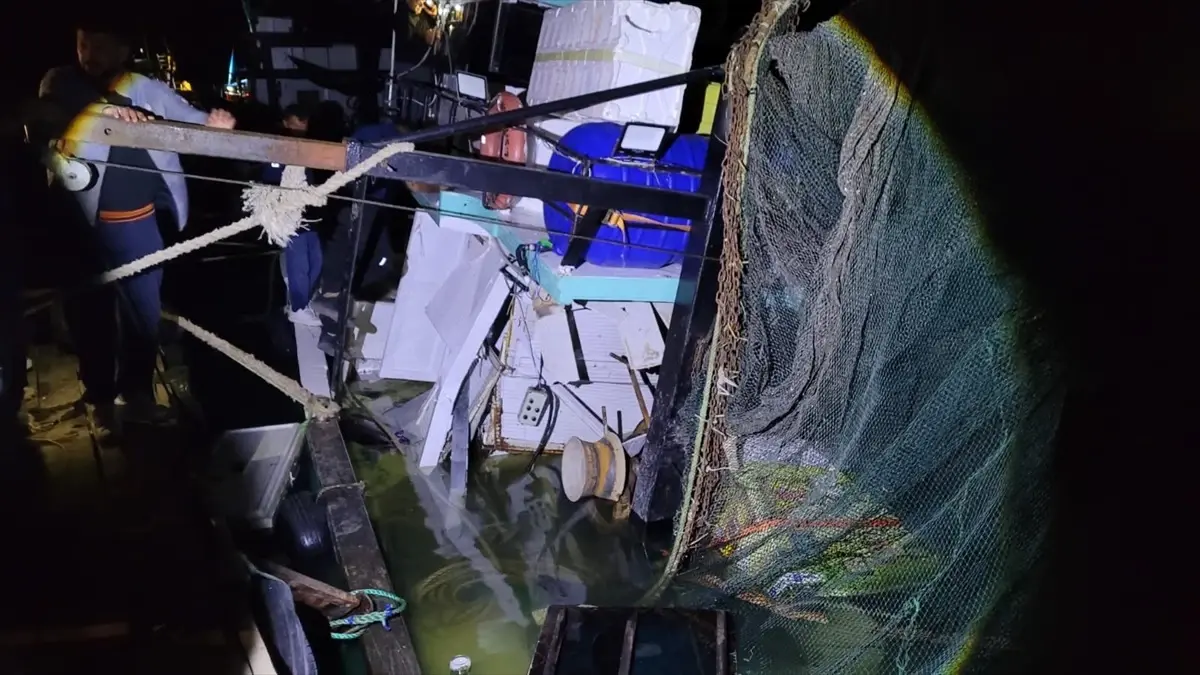 Çarşamba\'da Balıkçı Teknesinde Patlama