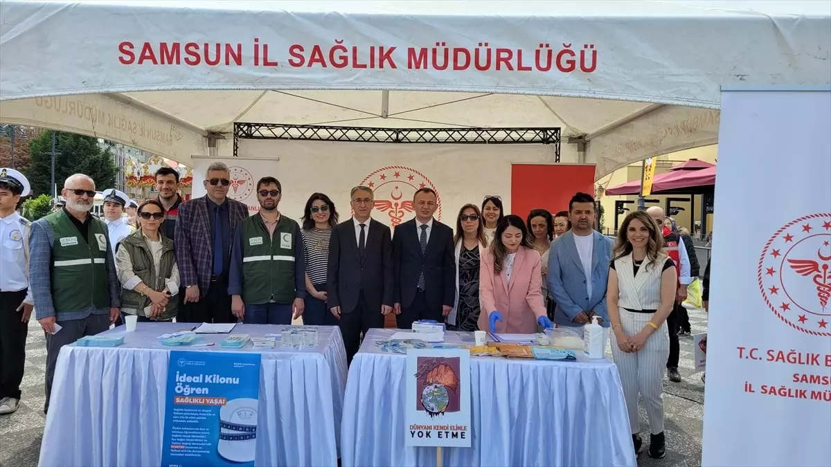 Dünya Tütünsüz Günü\'nde Farkındalık Yürüyüşü