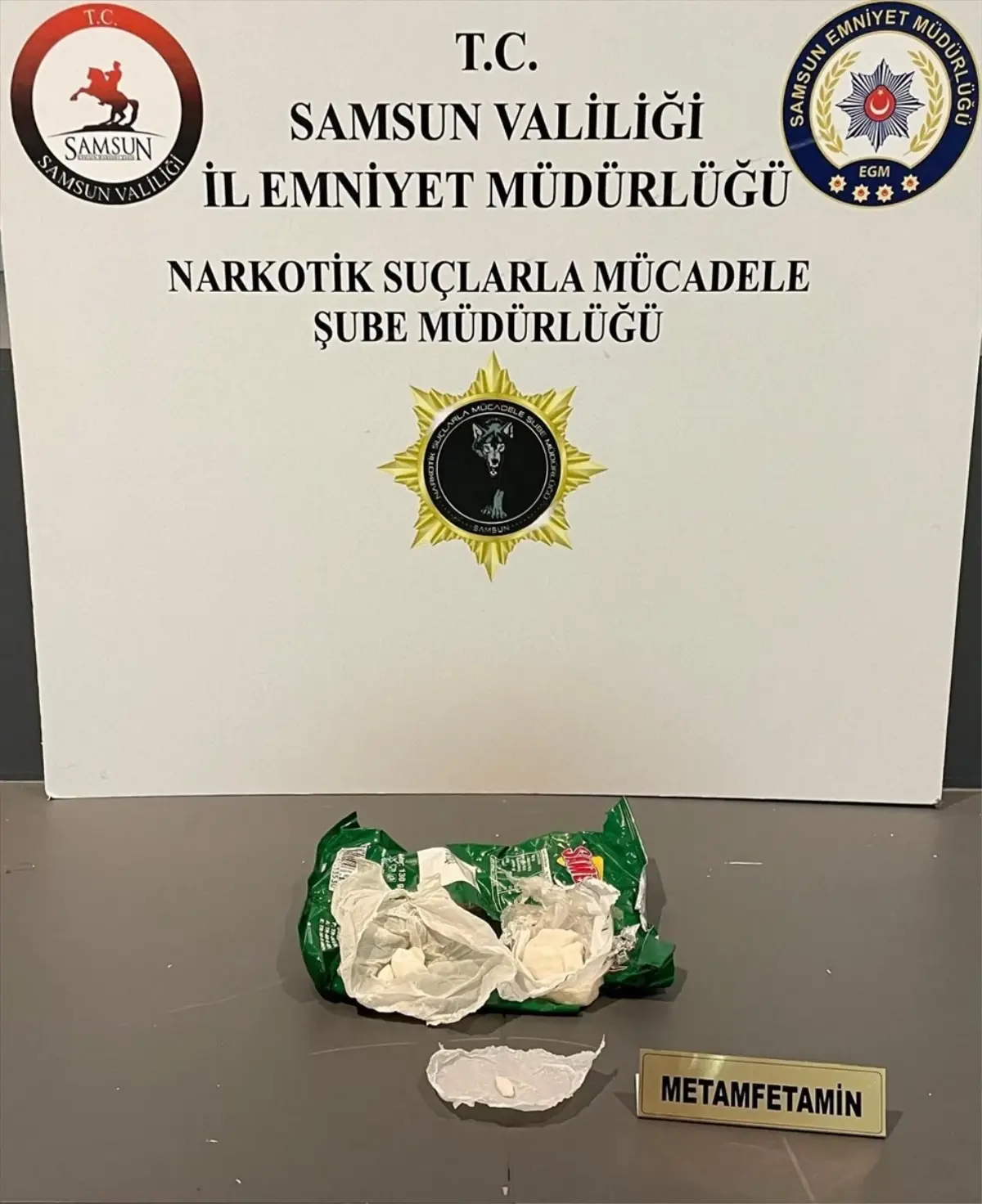 Samsun\'da Cips Paketiyle Uyuşturucu Ele Geçirildi