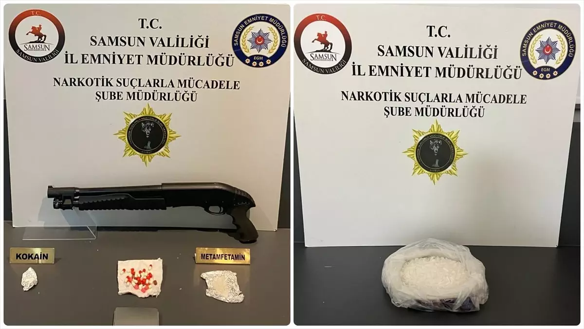 Samsun\'da Uyuşturucu Operasyonu: 3 Gözaltı