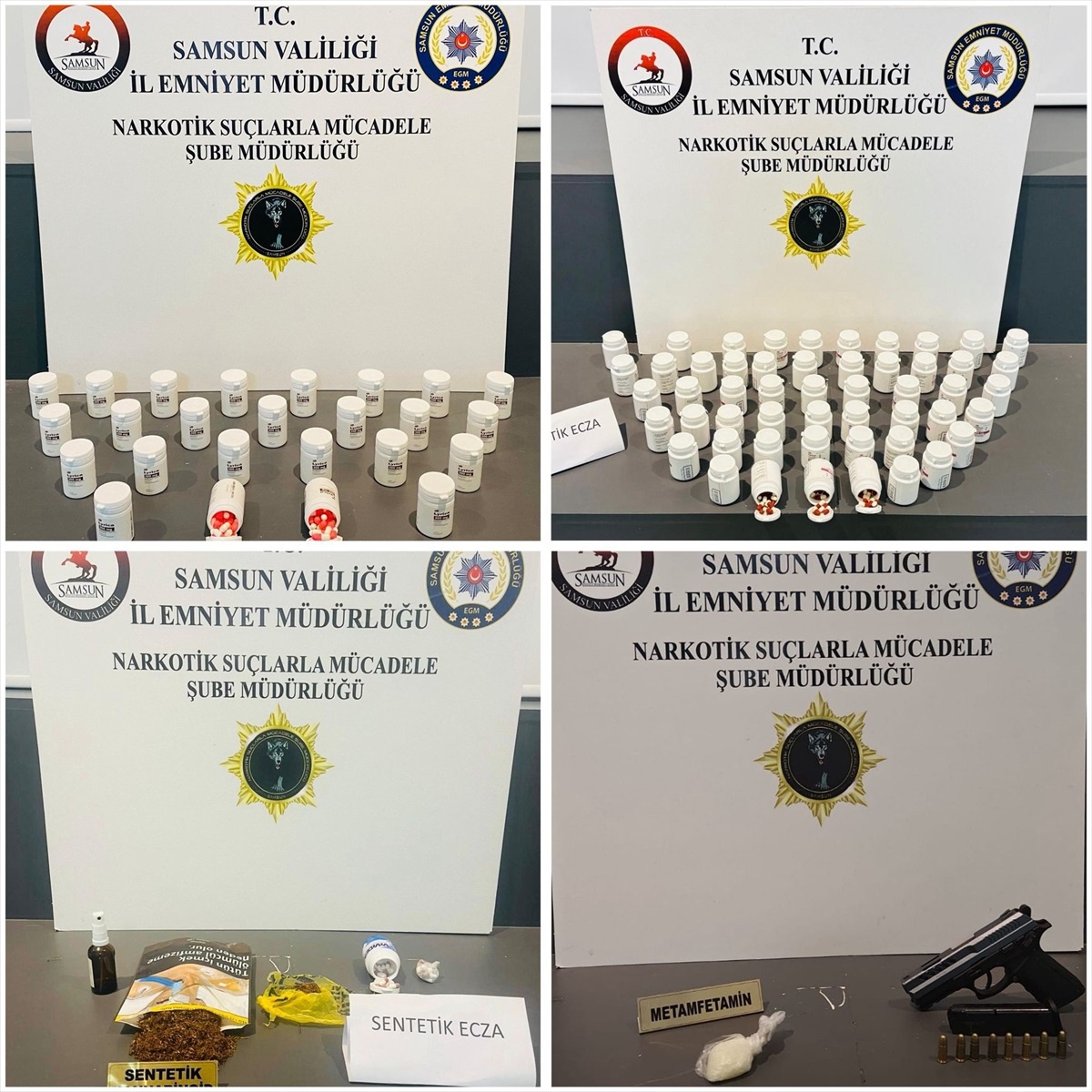 Samsun\'da Uyuşturucu Operasyonu: 5 Gözaltı