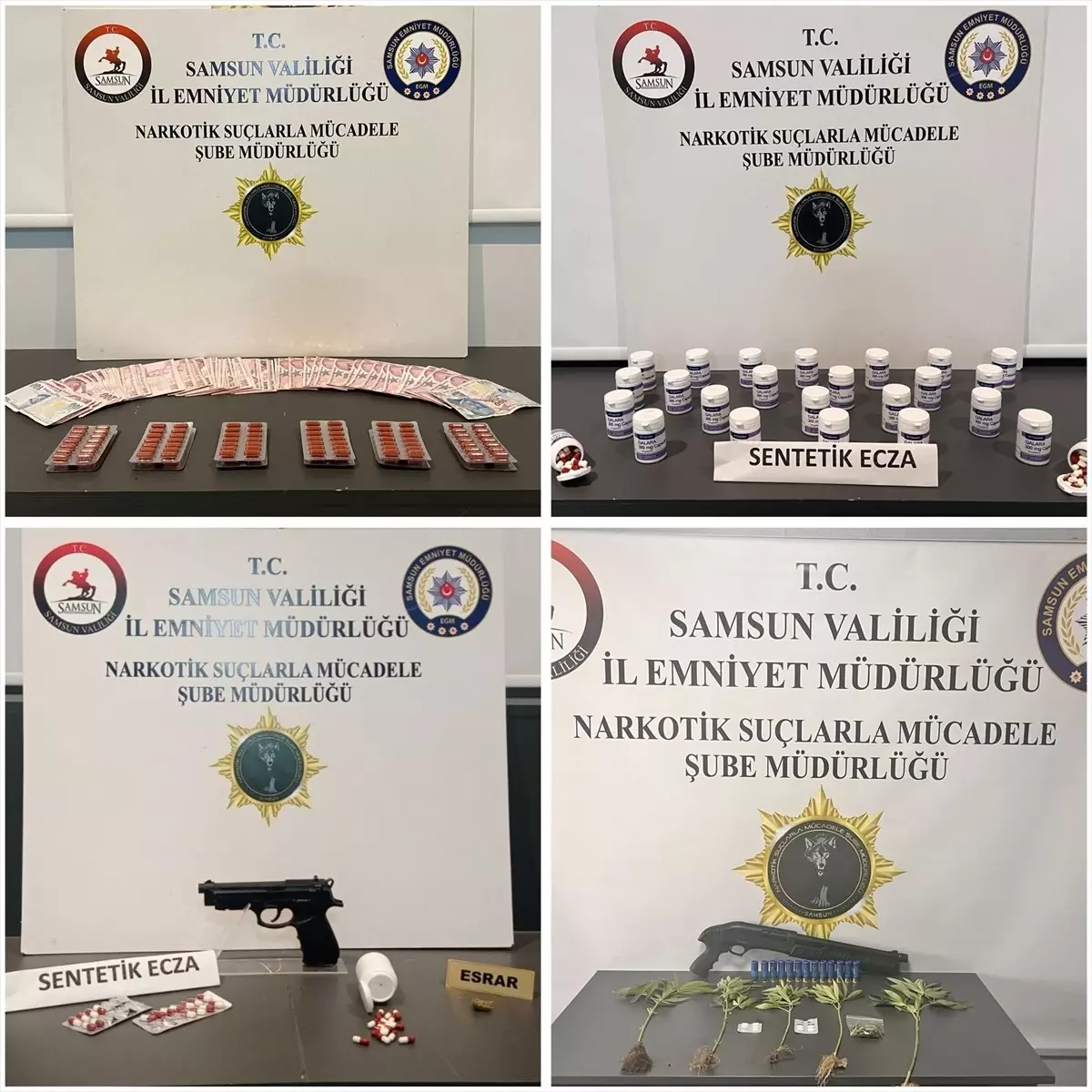 Samsun\'da Uyuşturucu Operasyonu: 6 Gözaltı