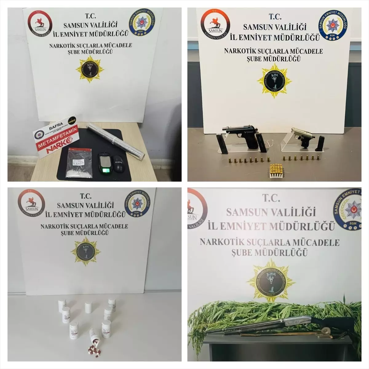 Samsun\'da Uyuşturucu Operasyonu: 7 Gözaltı