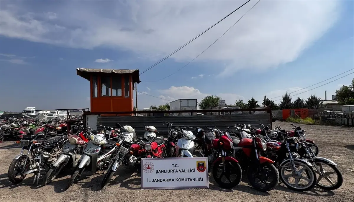 Eyyübiye\'de Motosiklet Hırsızlarına Operasyon