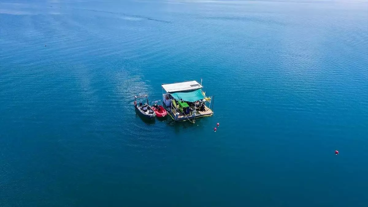 Sapanca Gölü\'nde Su Alma Hatları Temizleniyor