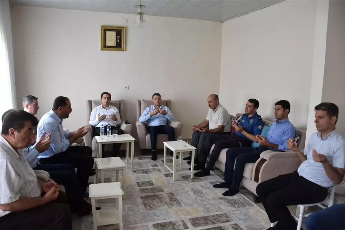 Sason Kaymakamı Başar\'dan 15 Temmuz gazisine ziyaret