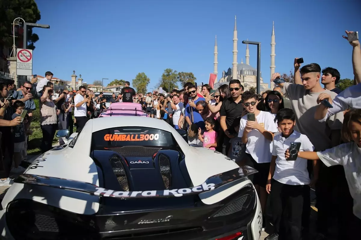 Gumball 3000 Rallisi Edirne\'de