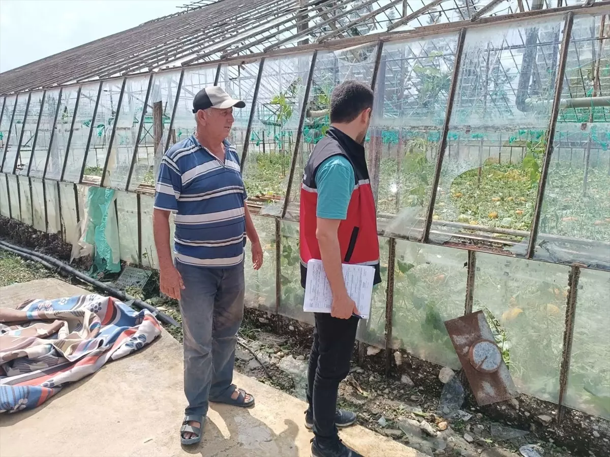 Serik\'te Doludan Hasar Tespiti