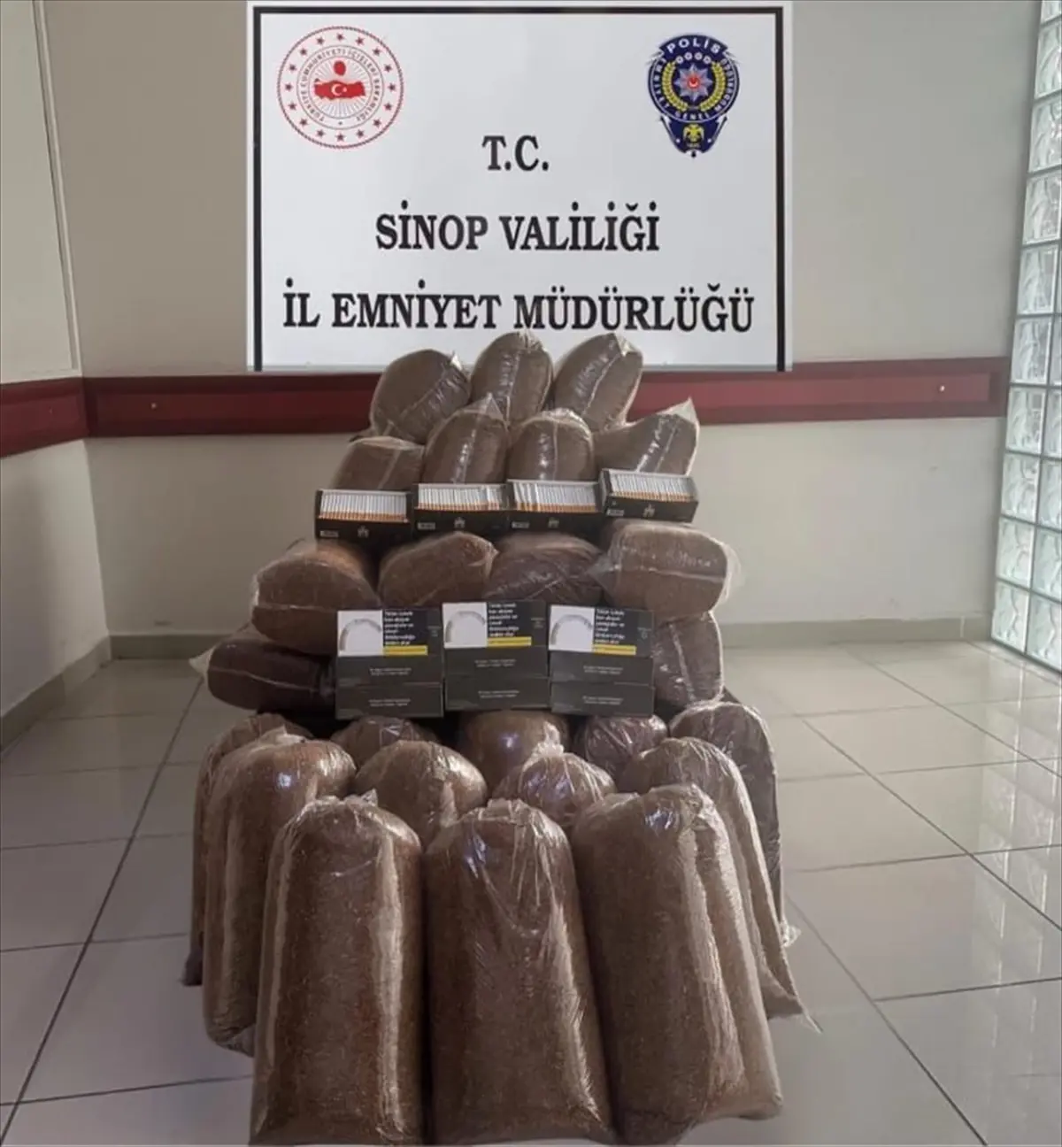 Sinop\'ta Kaçakçılık Operasyonu