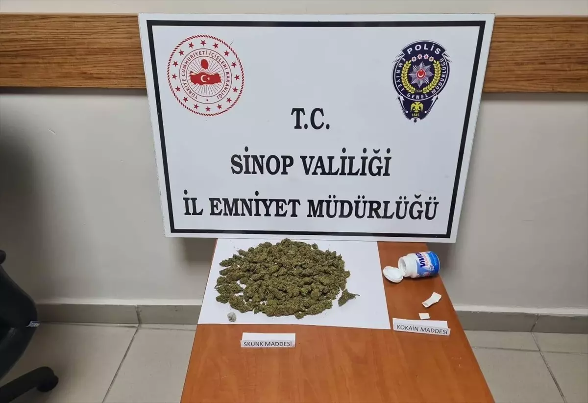 Sinop\'ta Uyuşturucu Operasyonu: 2 Gözaltı