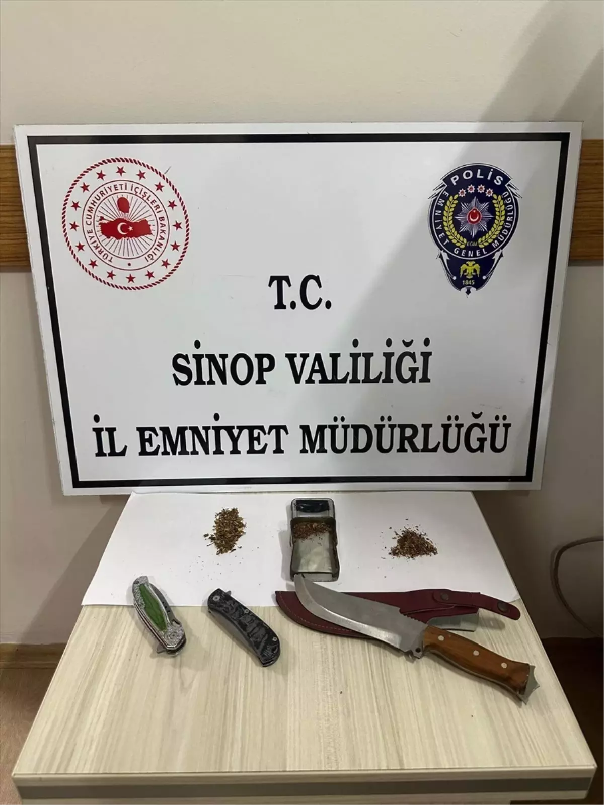 Sinop\'ta Uyuşturucu Operasyonu: 3 Gözaltı