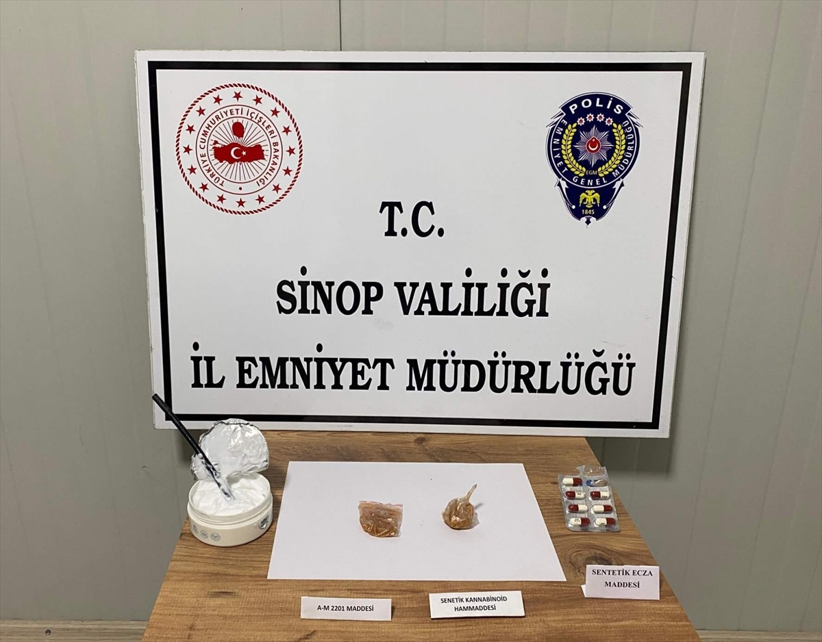 Sinop\'ta Uyuşturucu Operasyonu: Zanlı Tutuklandı