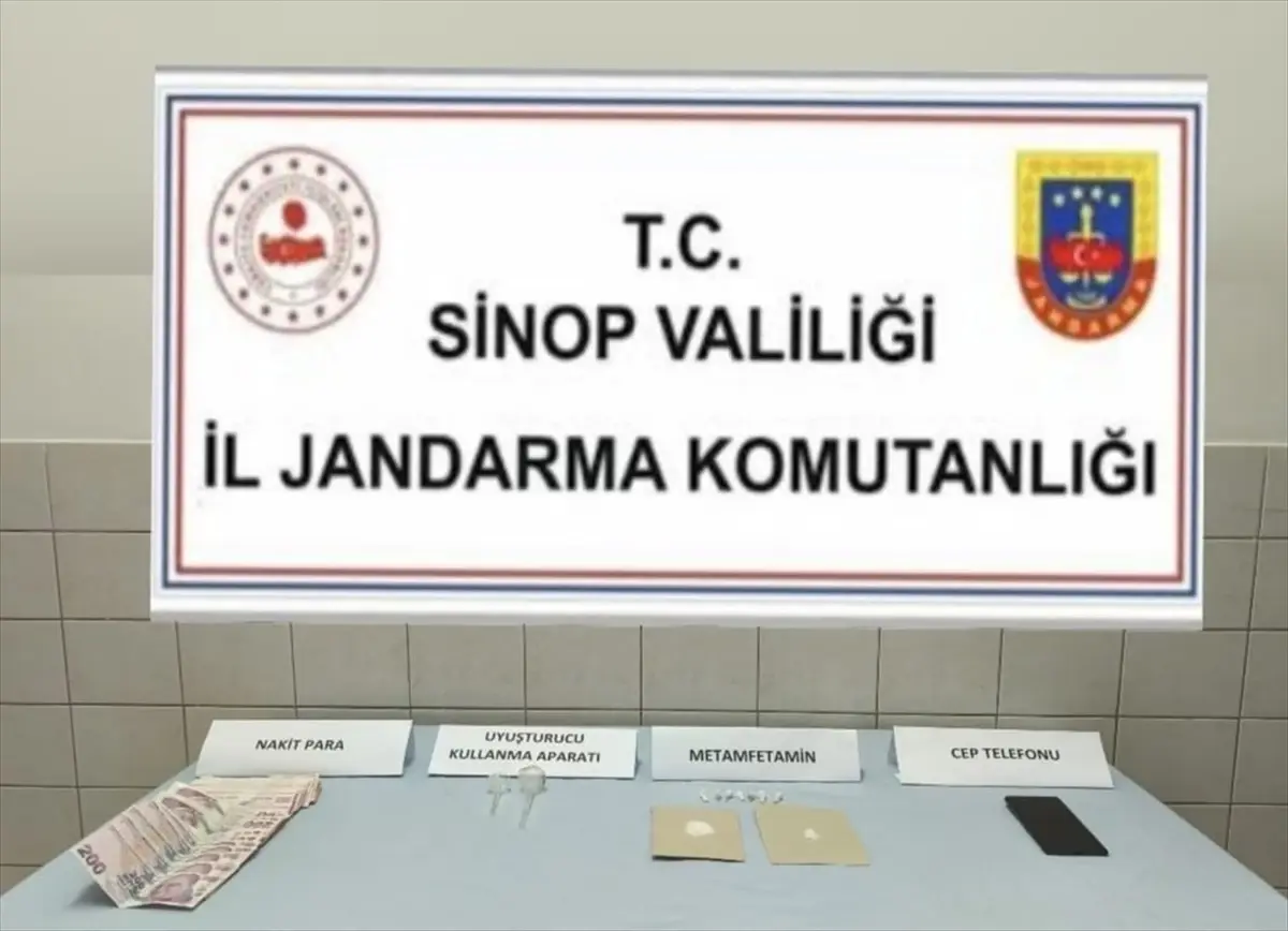 Sinop\'ta Uyuşturucu Operasyonu: Zanlı Tutuklandı