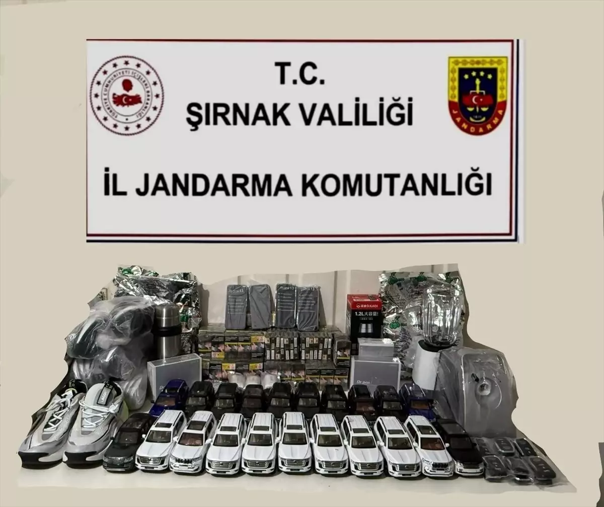 Şırnak\'ta Kaçakçılık Operasyonu: 13 Gözaltı