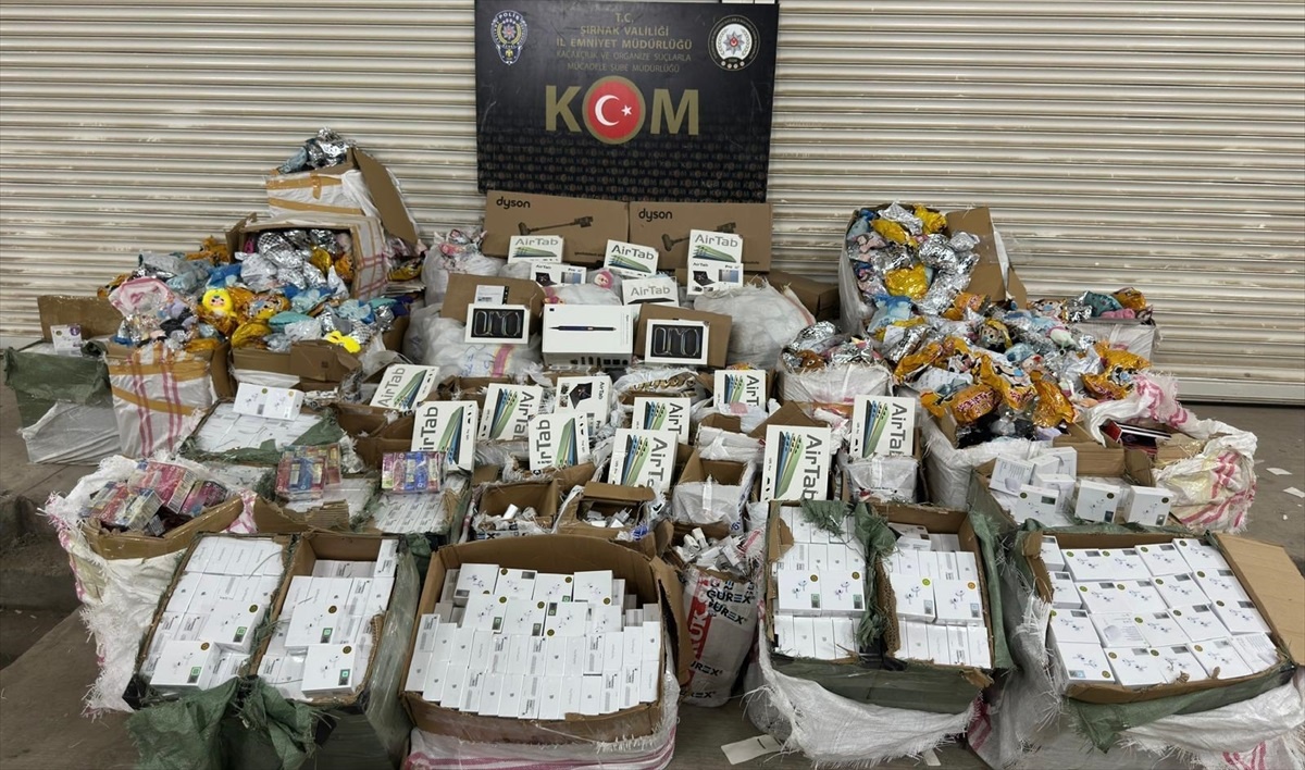 Şırnak\'ta Kaçakçılık Operasyonu: 35 Gözaltı