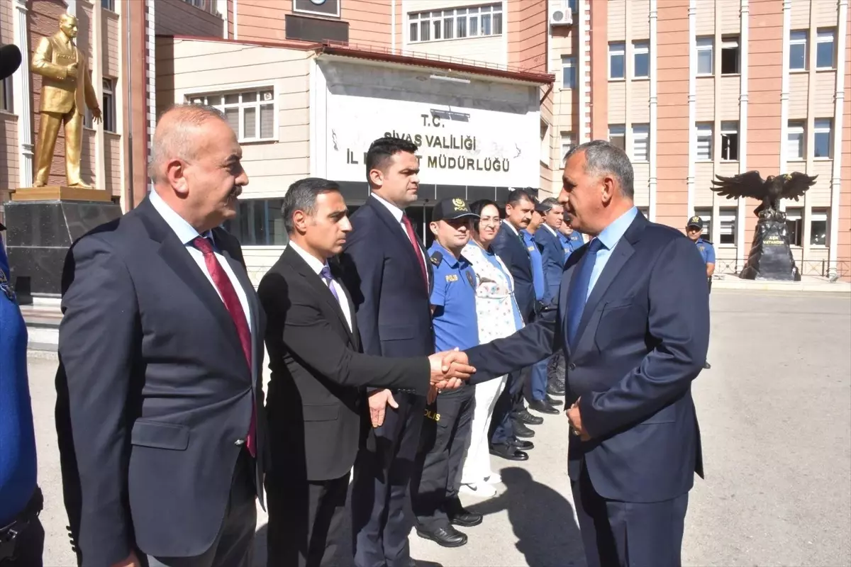 Sivas Emniyet Müdürlüğü\'nde Yeni Atama
