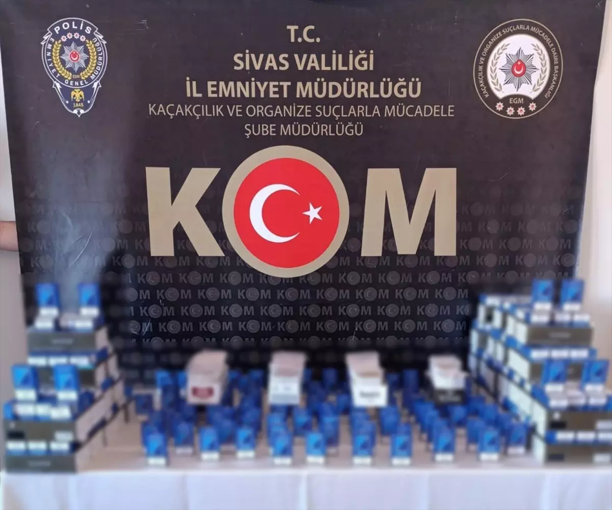 Sivas\'ta Kaçak Tütün Operasyonu