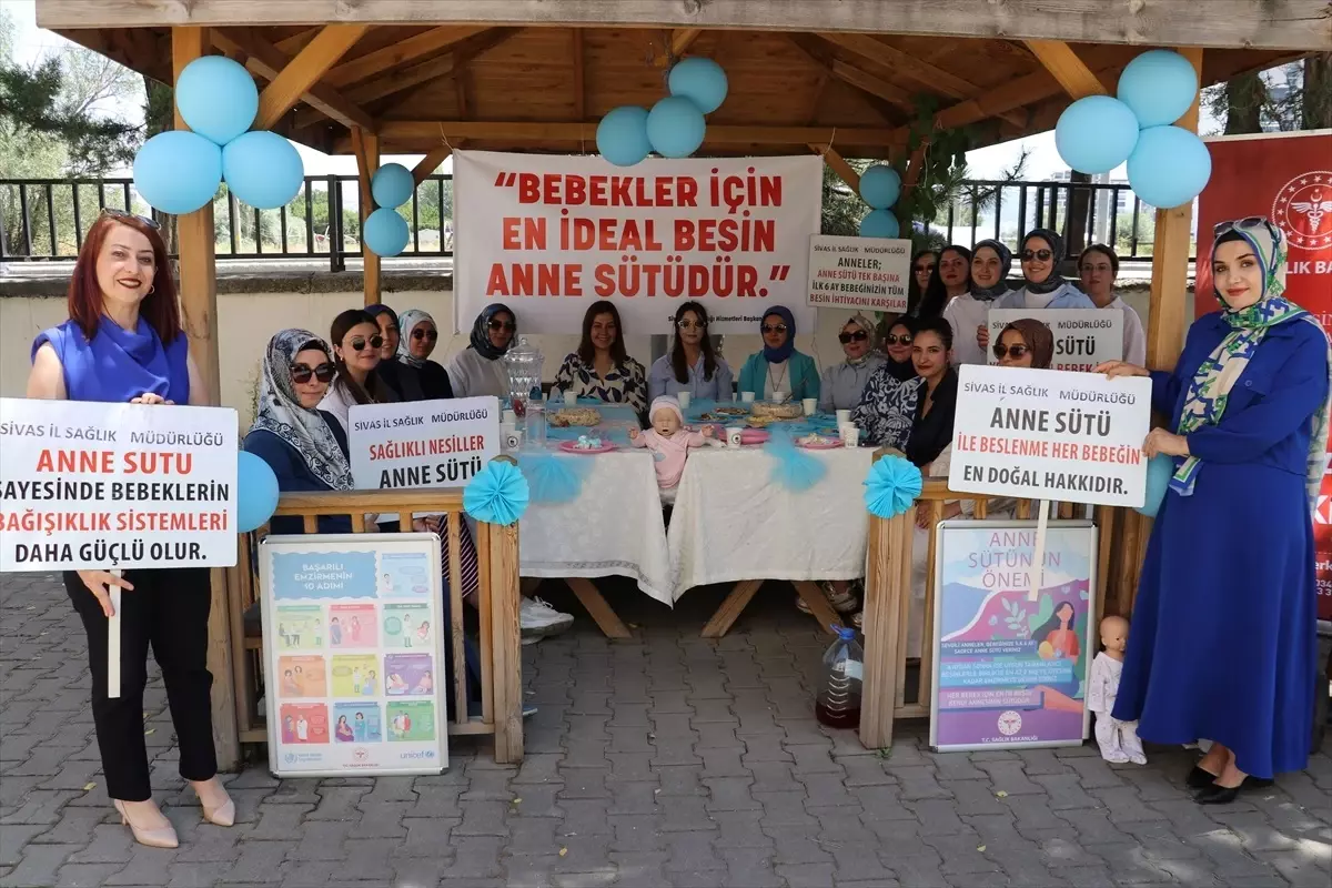 Dünya Emzirme Haftası Etkinliği Sivas\'ta Düzenlendi