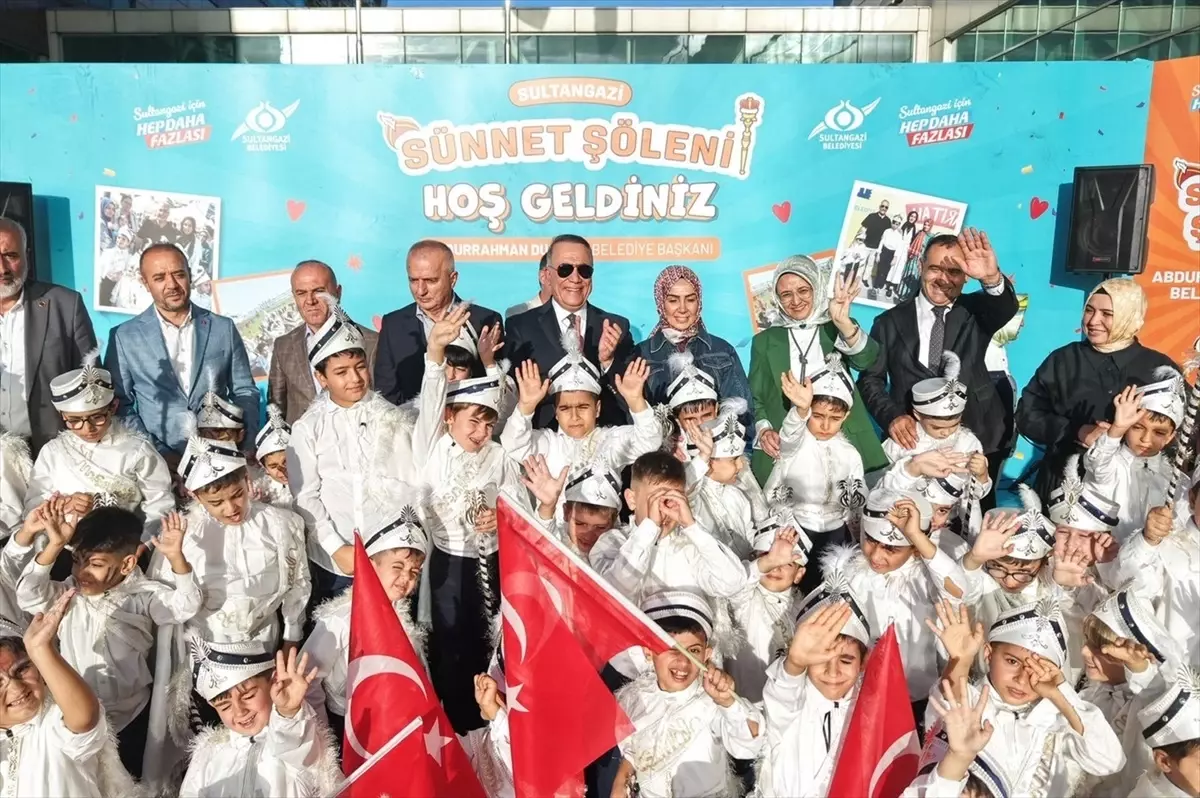 Sultangazi\'de 1500 Çocuk için Sünnet Şöleni