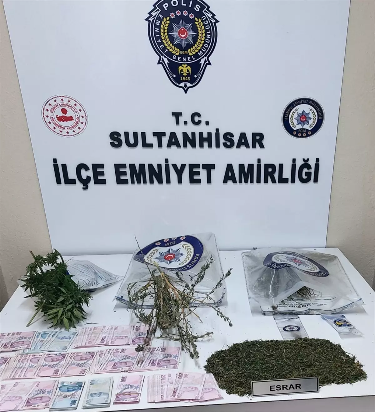 Sultanhisar\'da Uyuşturucu Operasyonu