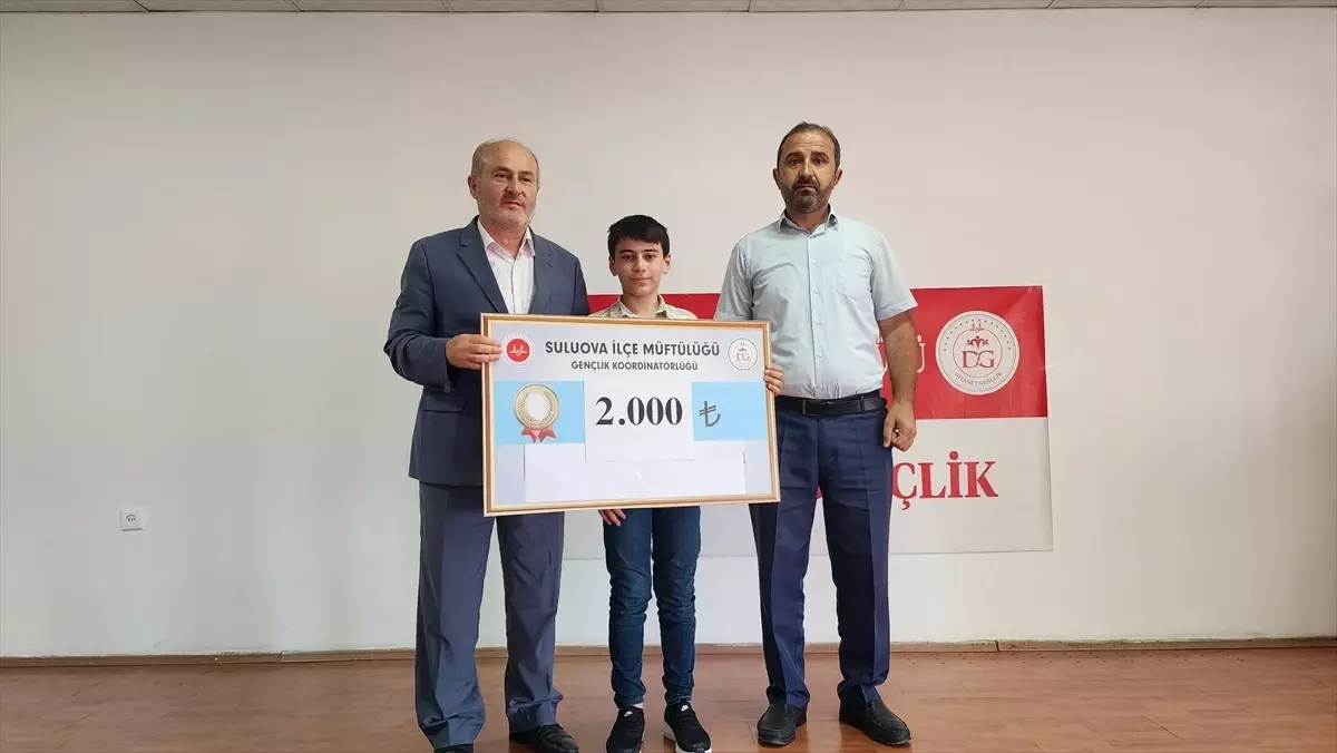 Suluova Yaz Kur\'an Kursları Kapanış Programı Düzenlendi