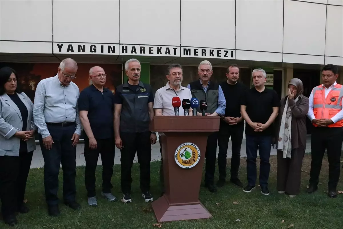 Yangınla Mücadeleye Devam