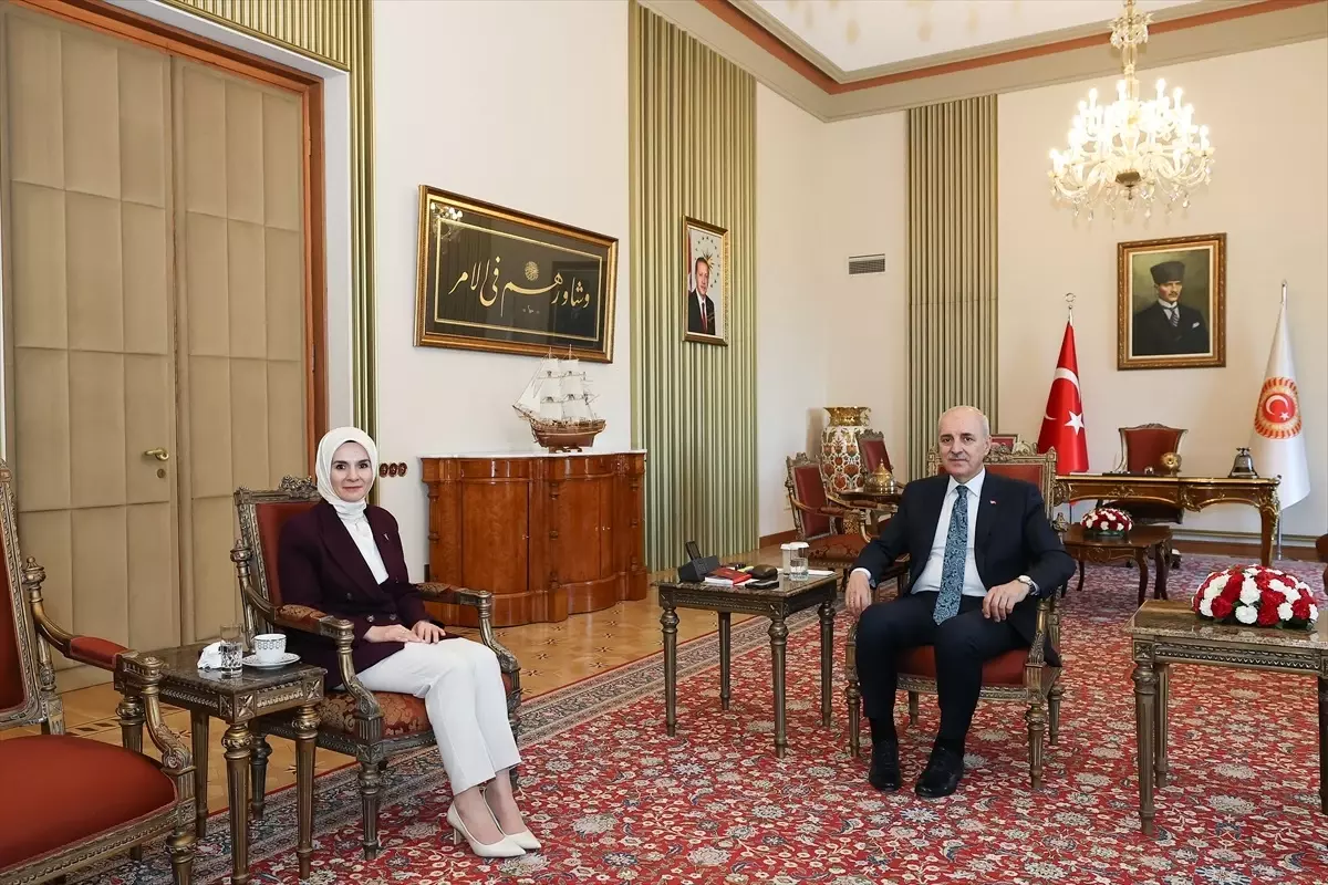 Kurtulmuş, Bakan Göktaş\'ı Kabul Etti