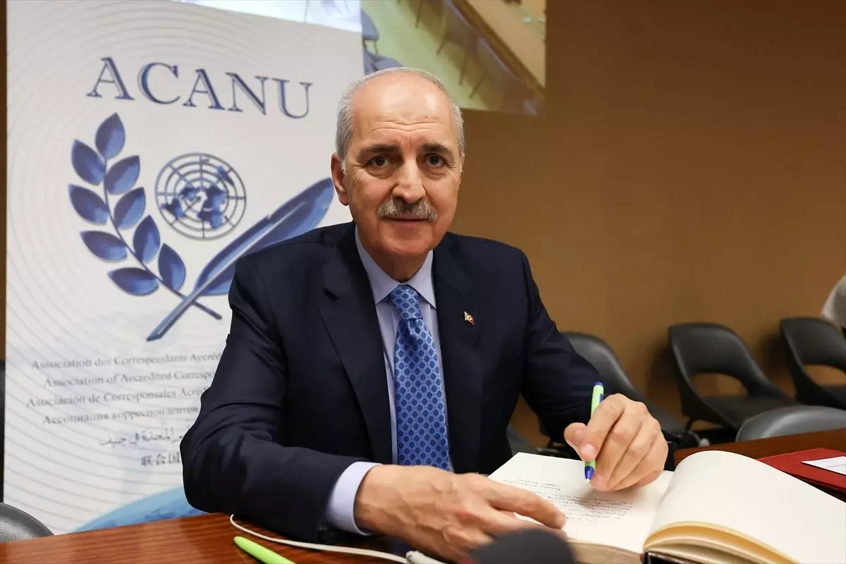 Kurtulmuş\'tan BM\'ye Filistin Çağrısı