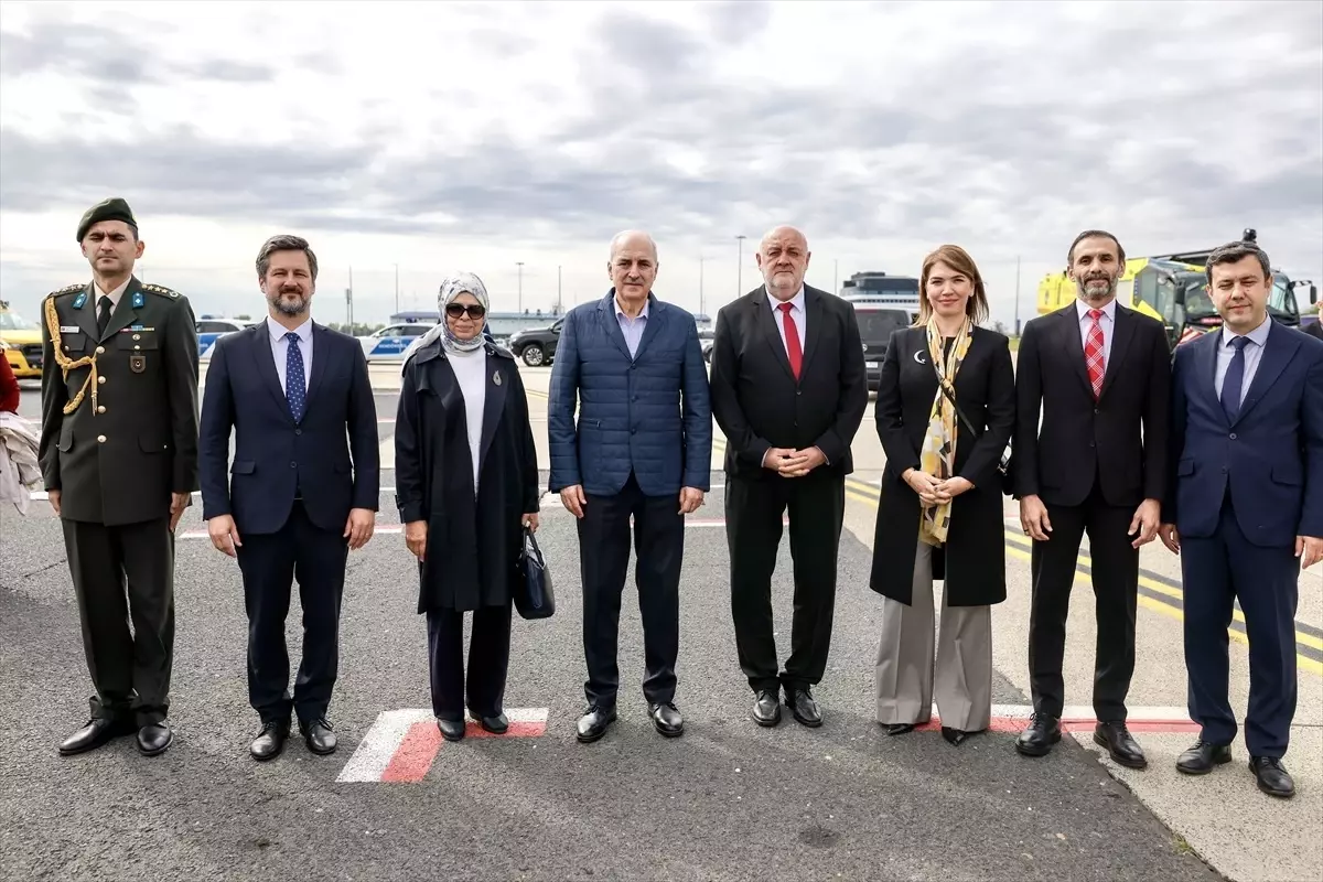 TBMM Başkanı Kurtulmuş, Macaristan\'a geldi