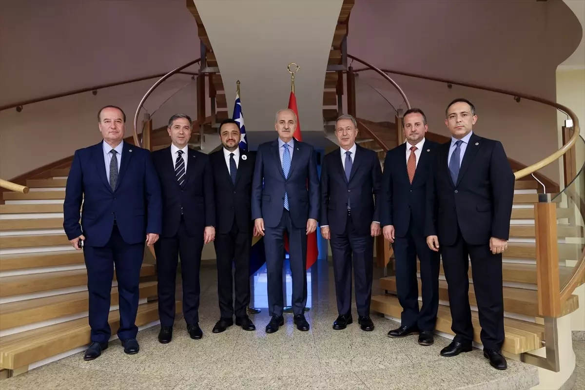 Kurtulmuş Saraybosna Büyükelçiliğini Ziyaret Etti