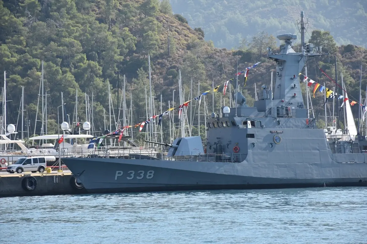 Marmaris\'te TCG Bora\'ya İlgi Büyük
