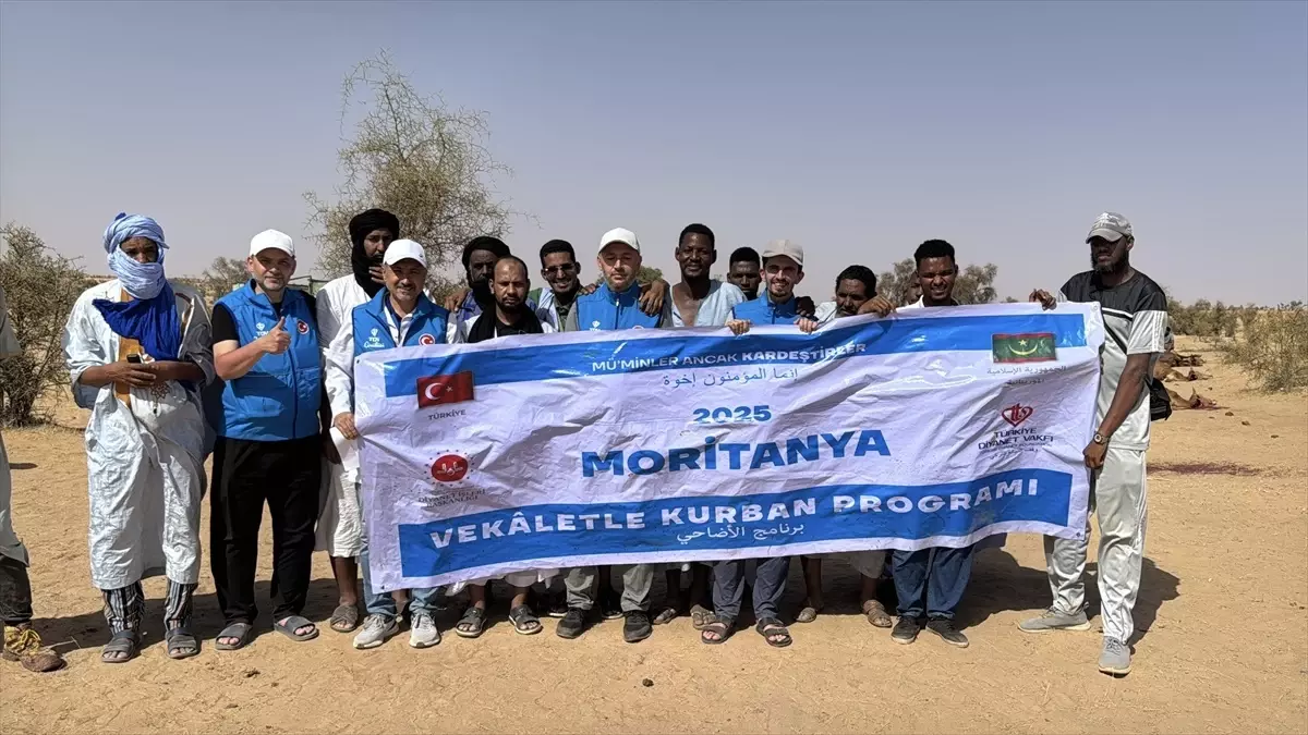 TDV, Moritanya\'da 122 Bin İhtiyaç Sahibine Kurban Et Ulaştırdı