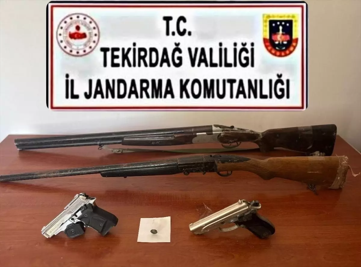 Ruhsatsız Silah ve Uyuşturucu Operasyonu