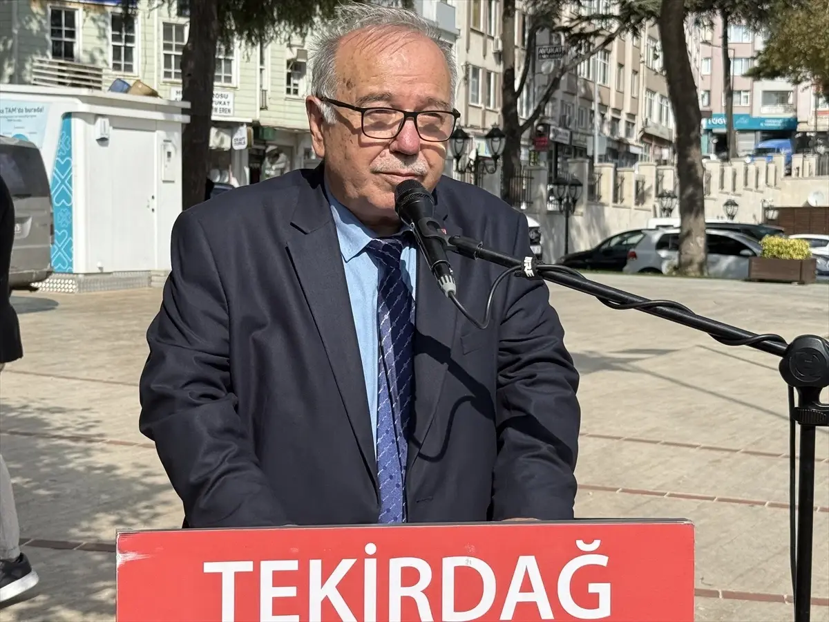 CHP 102. Yılını Tekirdağ\'da Kutladı