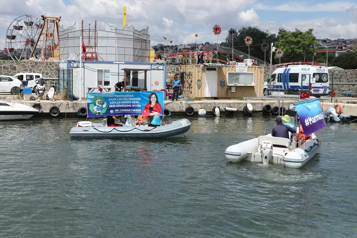 Tekirdağ\'da Deniz Dibi Temizliği