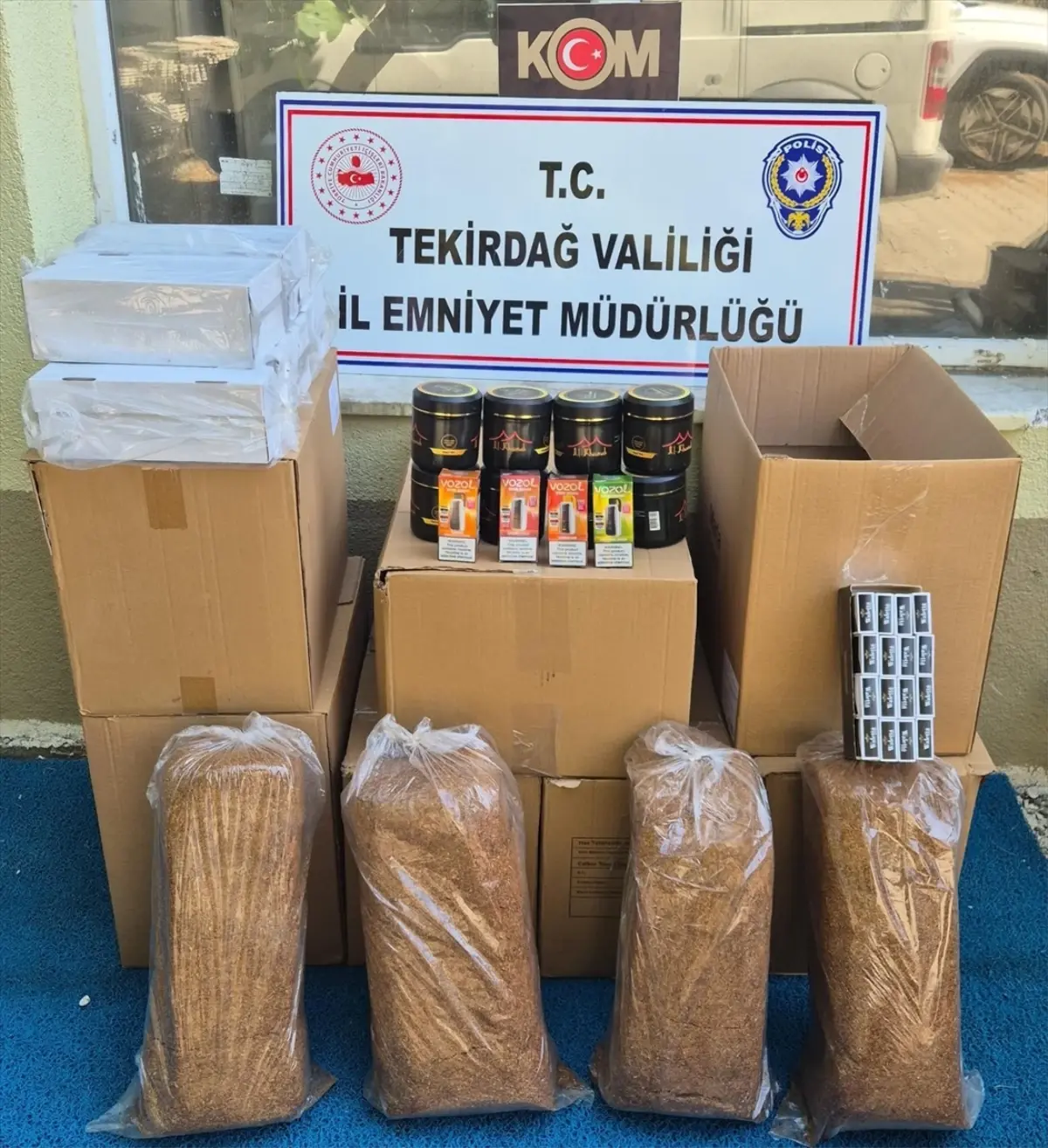 Tekirdağ\'da Kaçakçılık Operasyonu: 2 Gözaltı