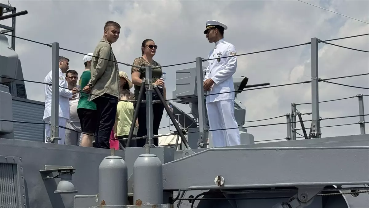 TCG Tekirdağ Ziyarete Açıldı