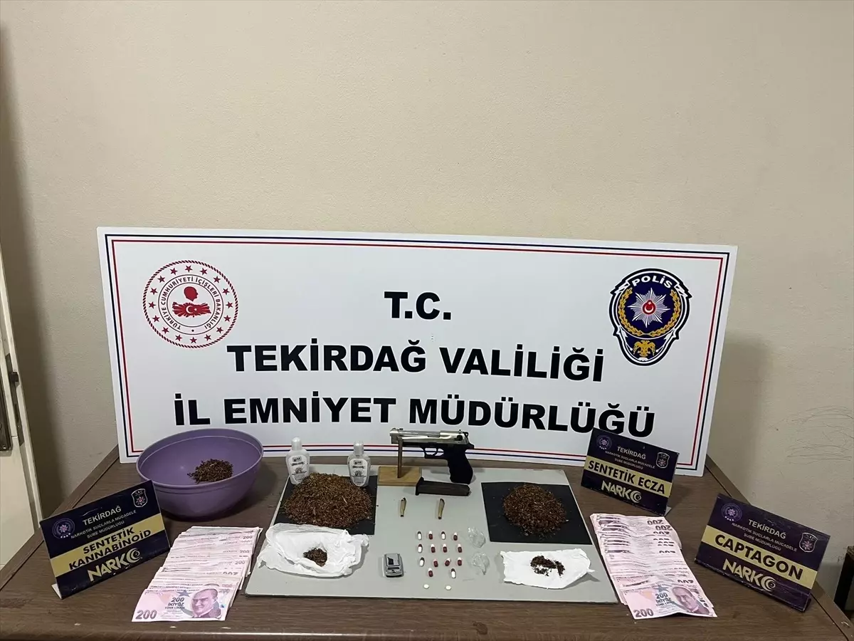 Tekirdağ\'da Uyuşturucu Operasyonu: 14 Tutuklama