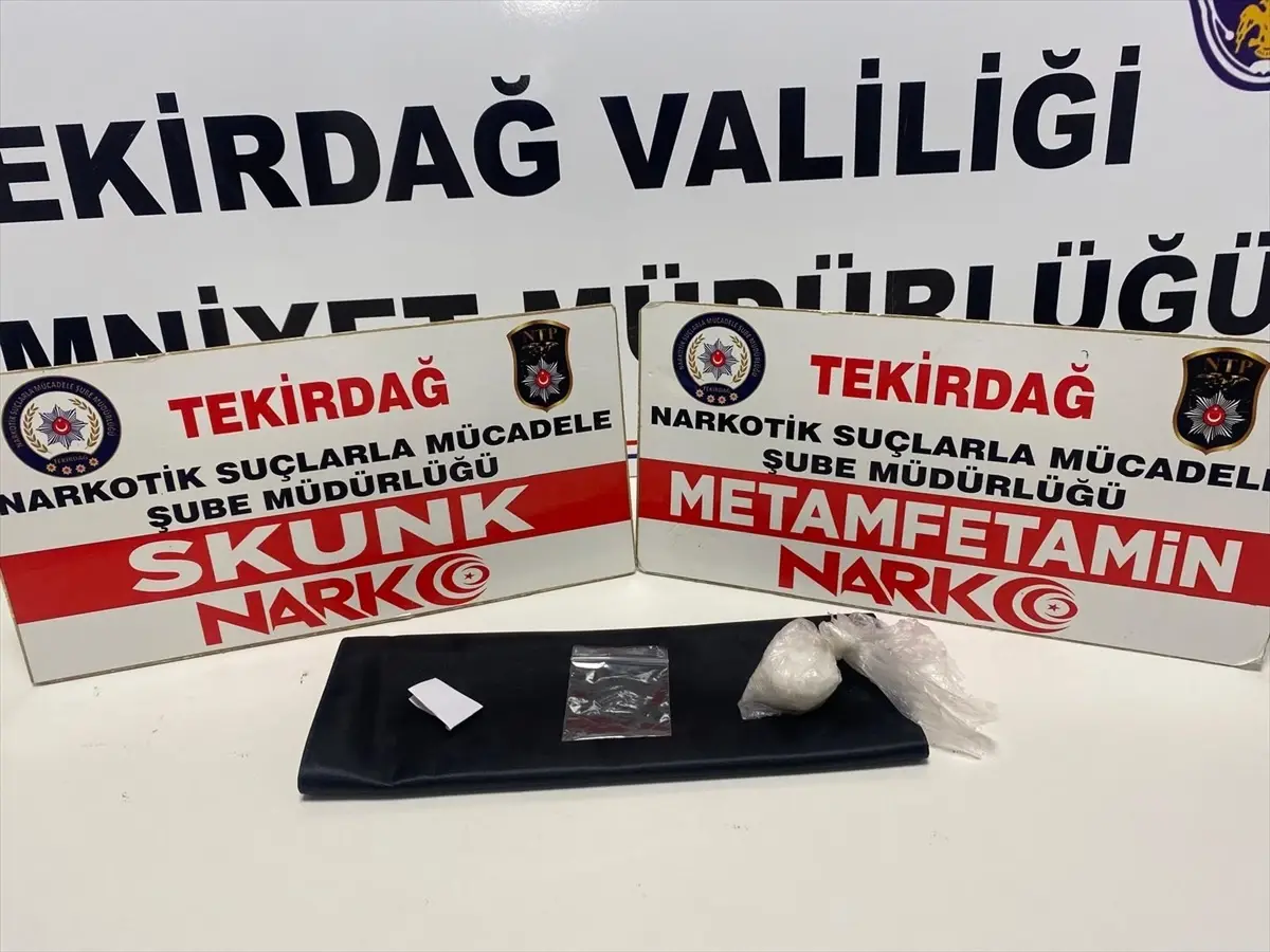 Tekirdağ\'da Uyuşturucu Operasyonu: 6 Tutuklama