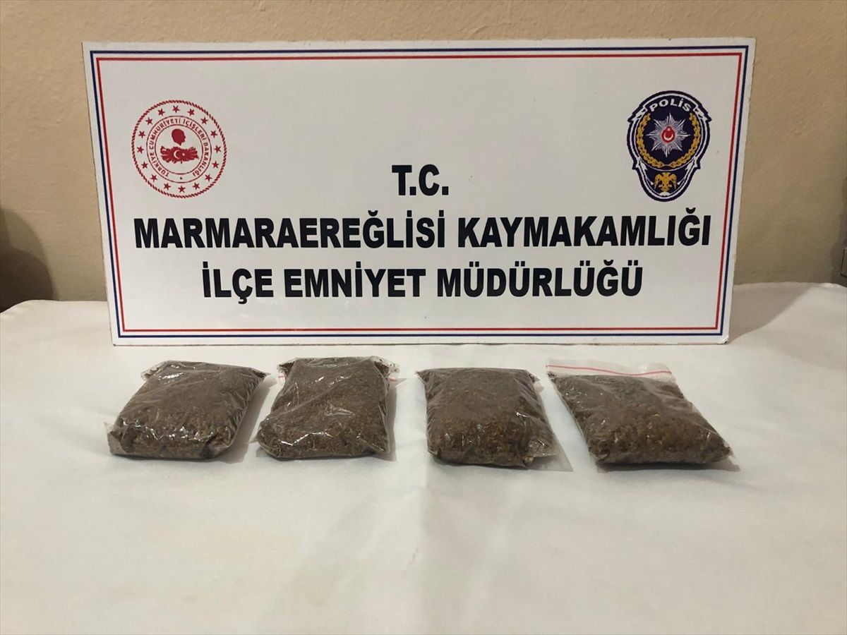 Tekirdağ\'da Uyuşturucu Operasyonu