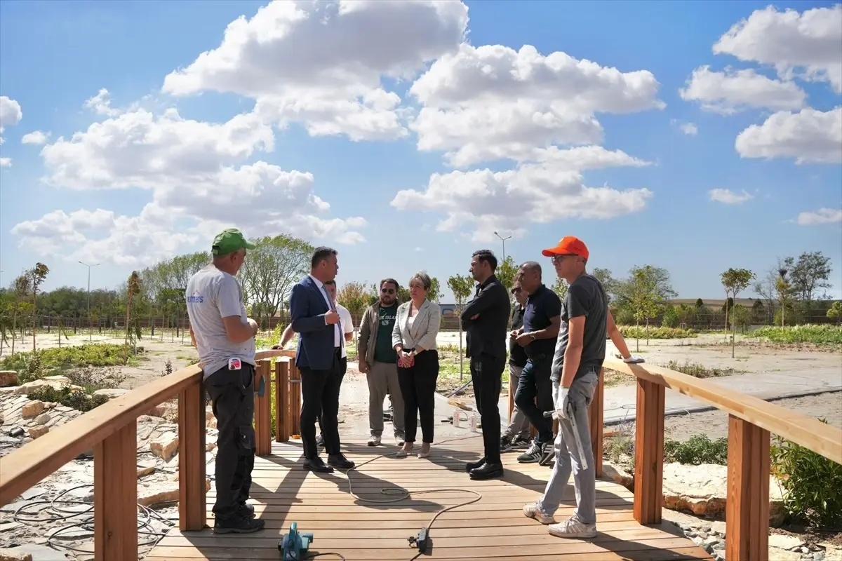 Çorlu\'da Selfie Park Çalışmaları Devam Ediyor